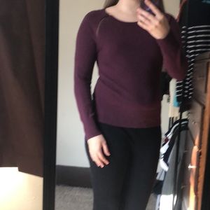 Sweater with zipper detail